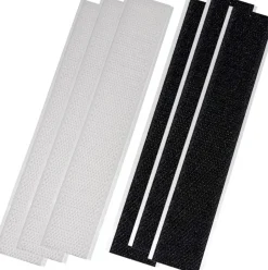 #006-204 – Hook & Loop, 6″ Strips, 3 White, 3 Black