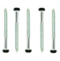 #012-PTW100BRN – 8 x 1-1/2 Pan Washer Head Tri Screw, Brown, 100 Pack
