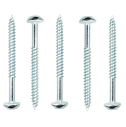 #012-PTW500 – 8 x 1 Pan Washer Head Tri Screw, Zinc, 500 Pack