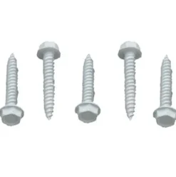 #012-TR1000W – 8 x 1 Hex Washer Head, Polar White, 1000 Pack